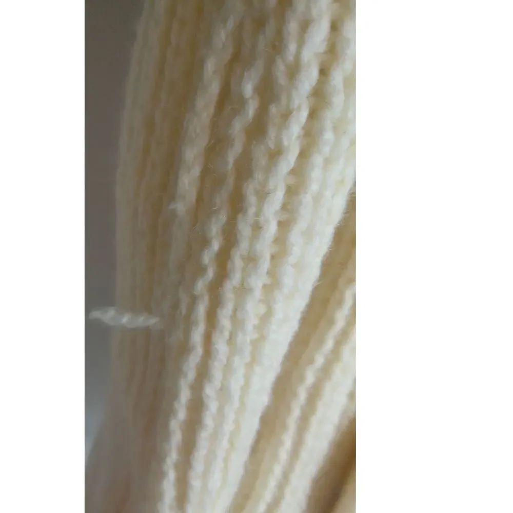 Vintage Heavy Chunky Hand Knit Cardigan Shawl Collar Greek Key Pattern L/XL - Picture 7 of 11